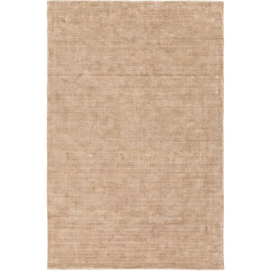 Linen 120 X 96 inch Brown Area Rug, Linen and Viscose