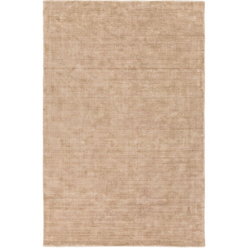 Linen 90 X 60 inch Brown Area Rug, Linen and Viscose