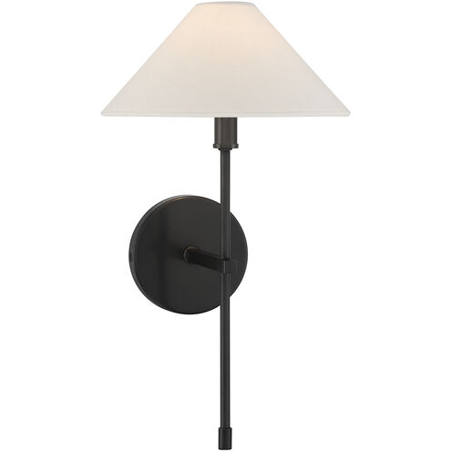 Avon 1 Light 9 inch Black Tourmaline Wall Sconce Wall Light