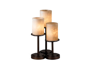 Clouds 16 inch 60 watt Dark Bronze Table Lamp Portable Light in Incandescent