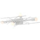 Brindille 4 Light 32.9 inch White Sconce/Semi-Flush Wall Light, Large