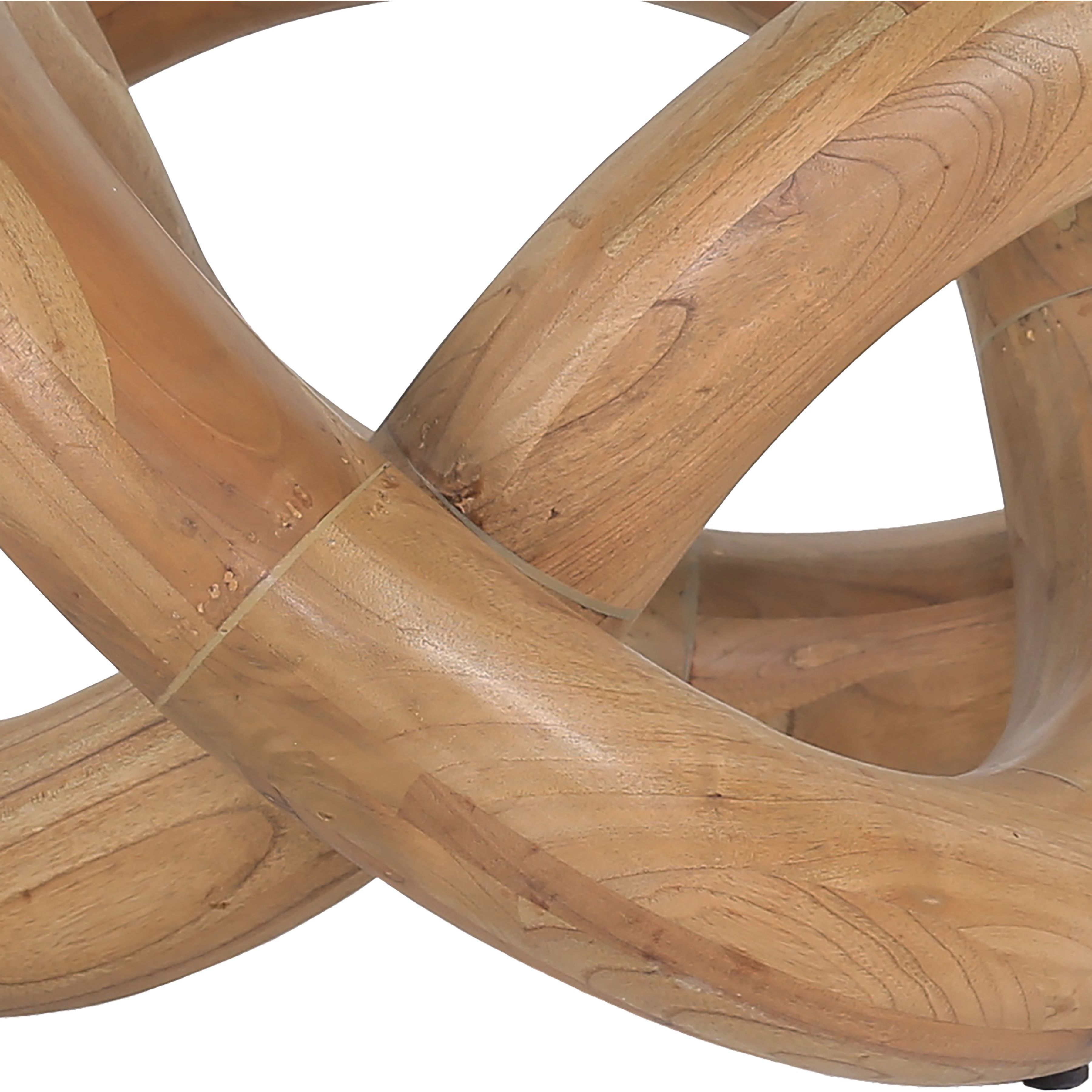 Knotty 36 X 36 inch Natural with Clear Coffee Table