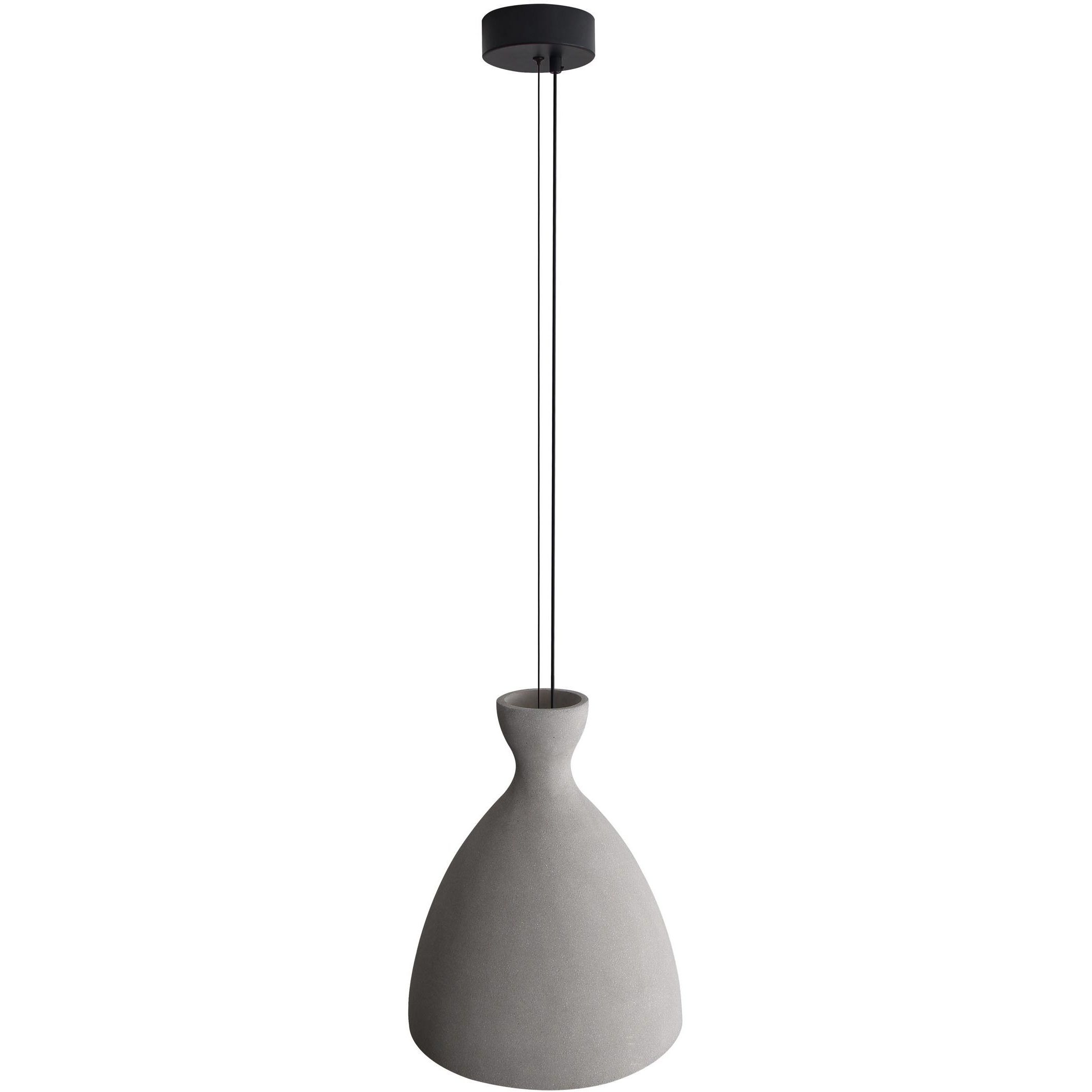 Aethera Pendant Ceiling Light in Grey Cement