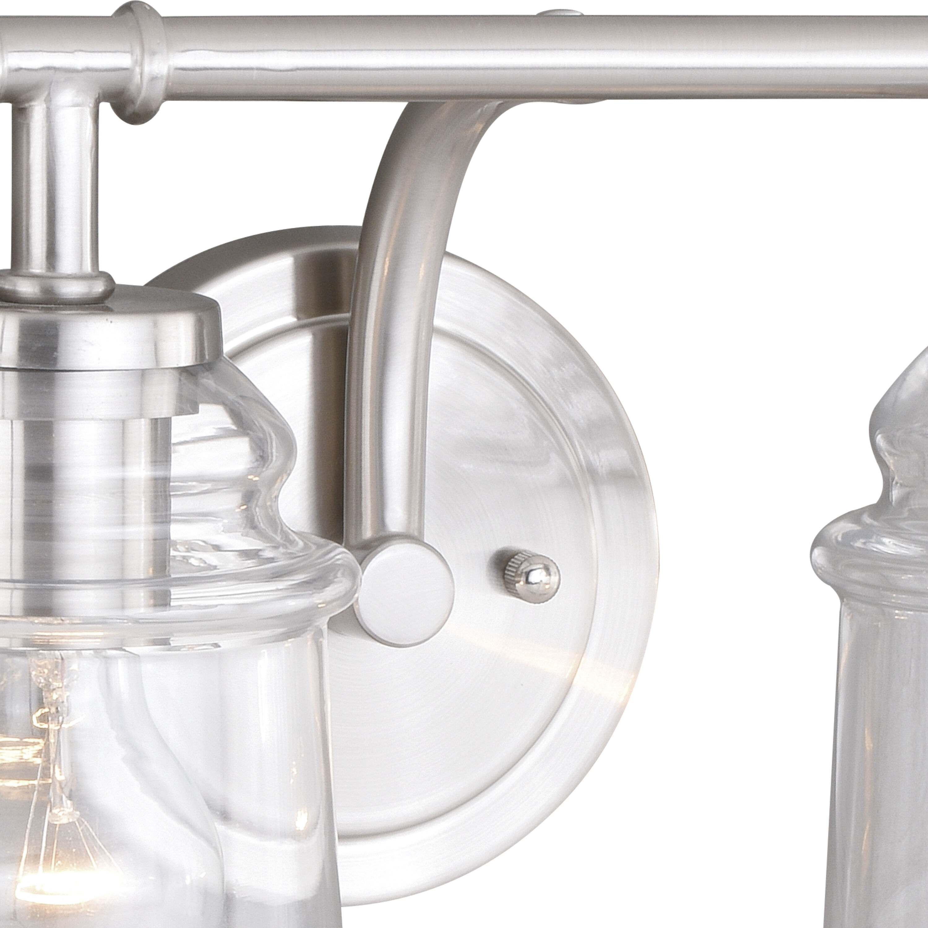 Toledo LED 30.5 inch Satin Nickel Bathroom Light Wall Light