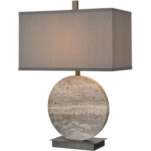 Buena Suerte 27 inch 150.00 watt Bronze Table Lamp Portable Light
