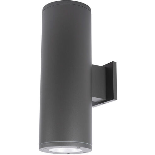 Cube Arch LED 6.25 inch Graphite Sconce Wall Light in Flood, 90, 3000K, Away From Wall