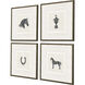 Animals Collection Black Framed Art