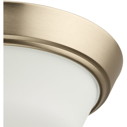 Edessa 2 Light 12 inch Champagne Bronze Flush Mount Ceiling Light