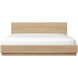 Round Off Brown Bed, Queen