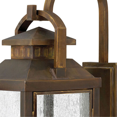 Heritage Revere 3 Light 22 inch Sienna Outdoor Wall Lantern, Large