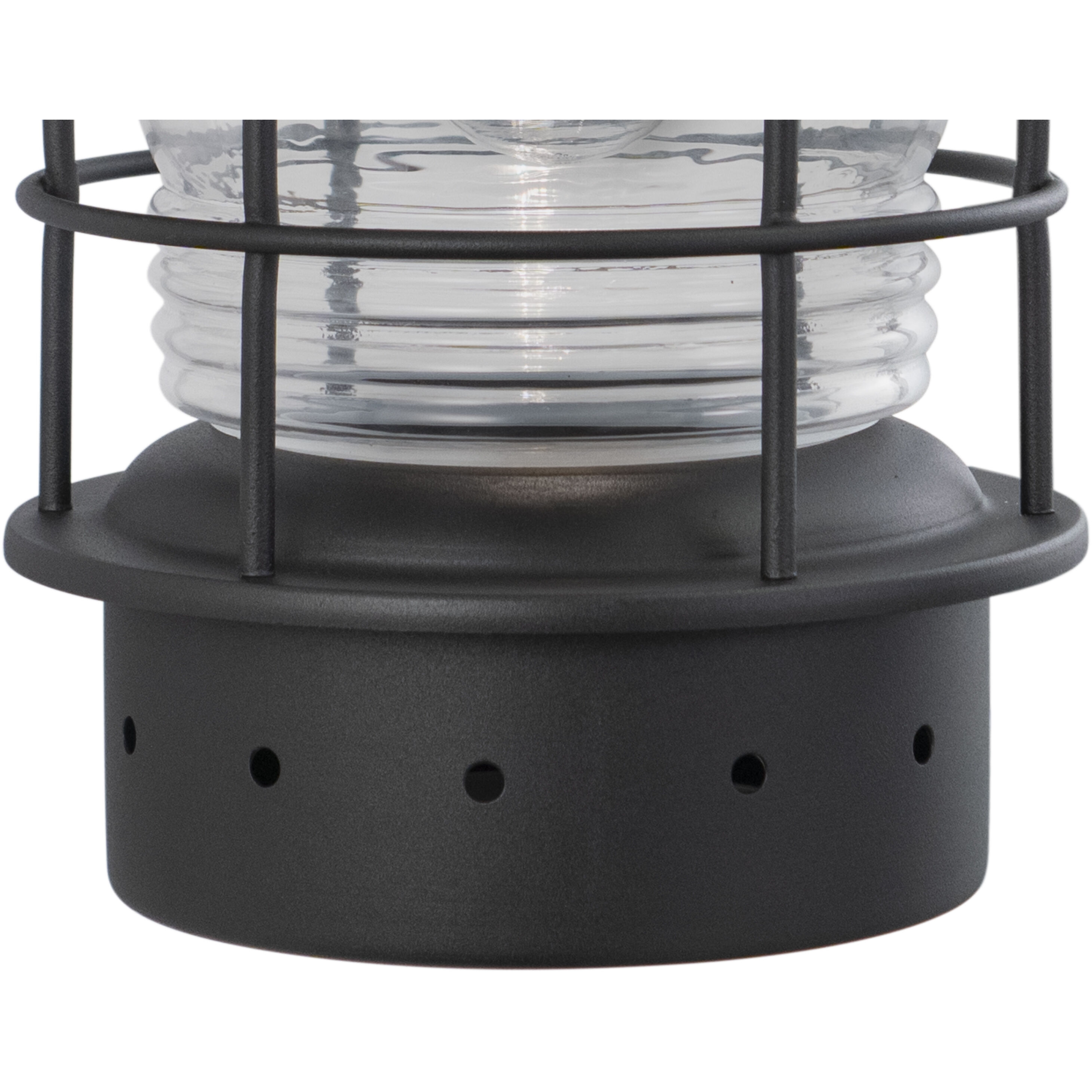 Hyannis LED 18 inch Textured Black Outdoor Wall