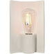 Ambiance Collection 1 Light 7 inch Midnight Sky with Polished Brass Wall Sconce Wall Light