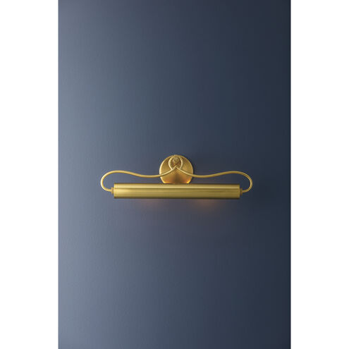 Berun 30 watt 28.25 inch Aged Brass Picture Light Wall Light