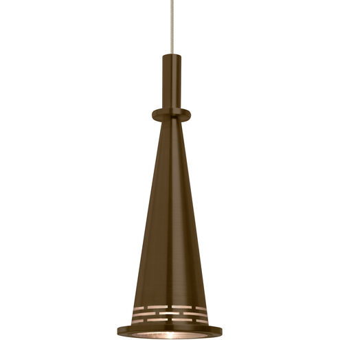 Prince LED Satin Nickel Cord Pendant Ceiling Light