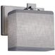 Textile 1 Light 7 inch Brushed Nickel ADA Wall Sconce Wall Light, Era Family, Choices