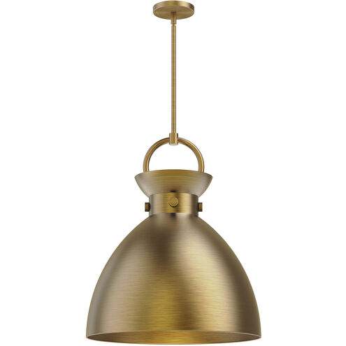 Alora Mood Waldo 1 Light 18 inch Aged Gold Pendant Ceiling Light