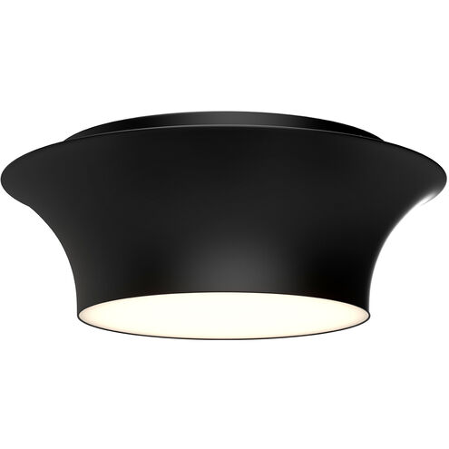 Alora Mood Emiko 2 Light 13 inch Matte Black Flush Mount Ceiling Light