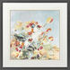 Sun Kissed Flowers Red and Green and Multi and Orange Framed Art