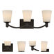 Laguna 3 Light 24 inch Forest Bronze Vanity Light Wall Light