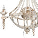 Donalt 26 inch White and Gold Wall Lamp Wall Light