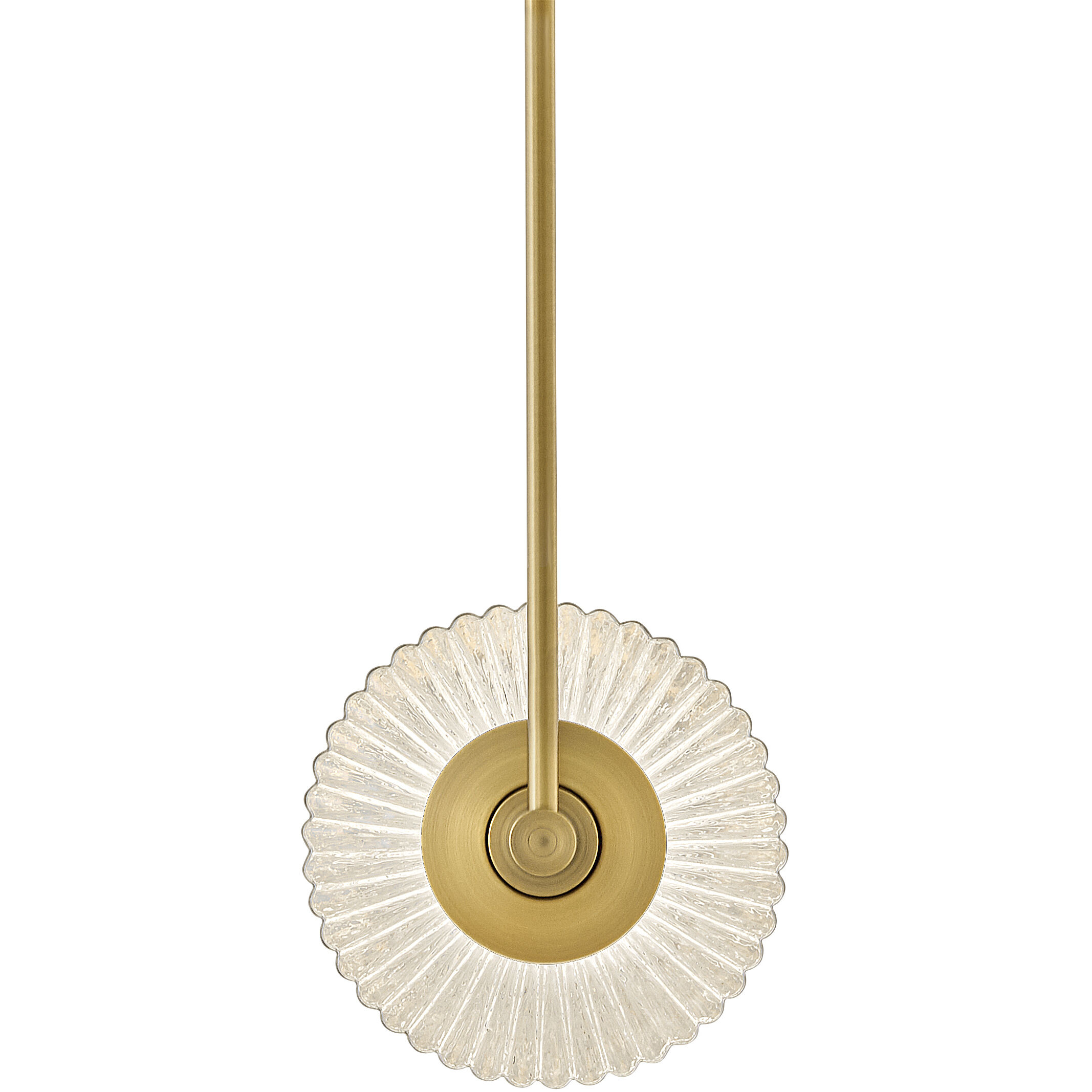 Reign LED 46.75 inch Lacquered Brass Chandelier Ceiling Light, Linear & Oval