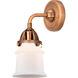 Nouveau 2 Small Canton 1 Light 5.25 inch Wall Sconce