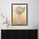 Quiet Luxury Metallic and Gray and White Framed Art, The Studio