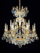 Renaissance 13 Light 32 inch Heirloom Gold Chandelier Ceiling Light in Heritage