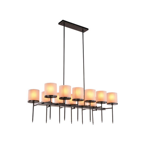 Bradford 12 Light 47 inch Bronze Pendant Ceiling Light, Urban Classic