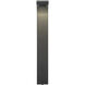 Independence 12 AC/DC 2.75 watt Textured Black Curved Path Light in 3000K