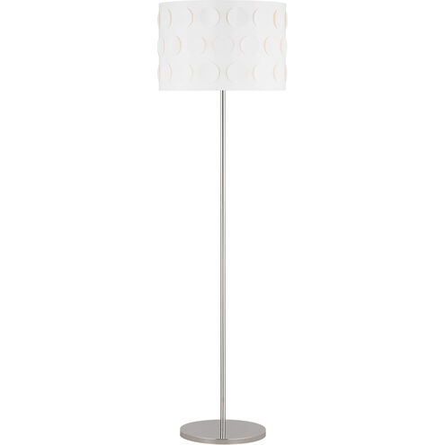 kate spade new york Dottie 62 inch 9 watt Polished Nickel Floor Lamp Portable Light