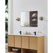 Blake LED 6.75 inch Champagne Gold and Polished Nickel Vanity Light Wall Light