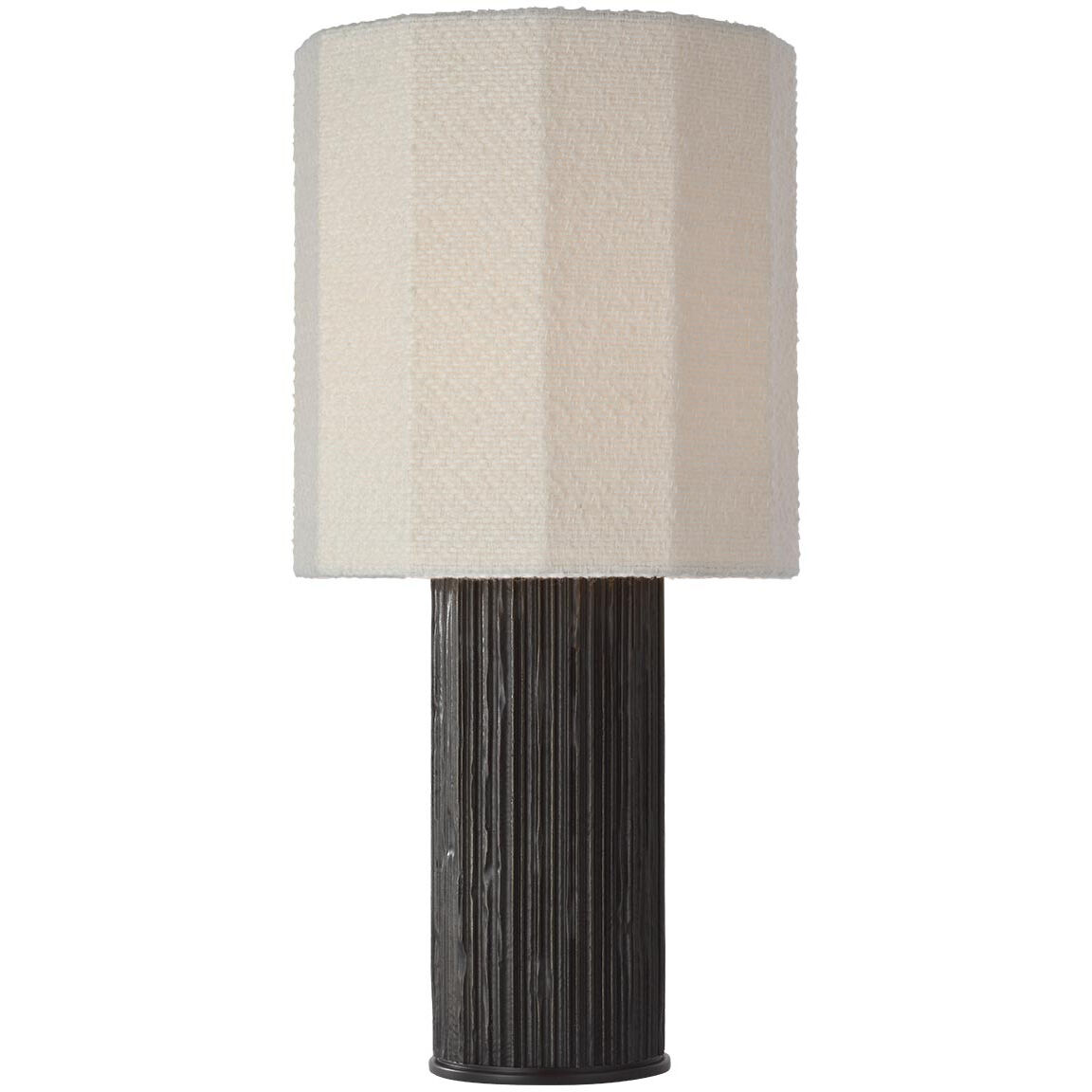 Anne-Marie Barton Fumar 23.5 inch 15.00 watt Ridged Carbon Table Lamp Portable Light