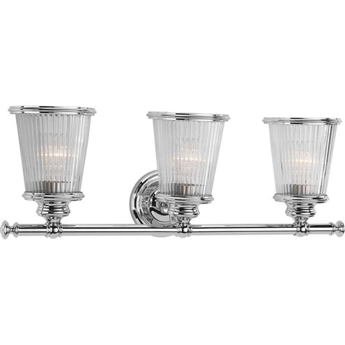 Radiance 3 Light 24 inch Polished Chrome Bath Vanity Wall Light