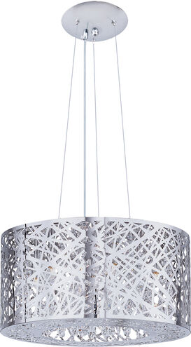 Troy 7 Light 15.75 inch Polished Chrome Multi-Light Pendant Ceiling Light