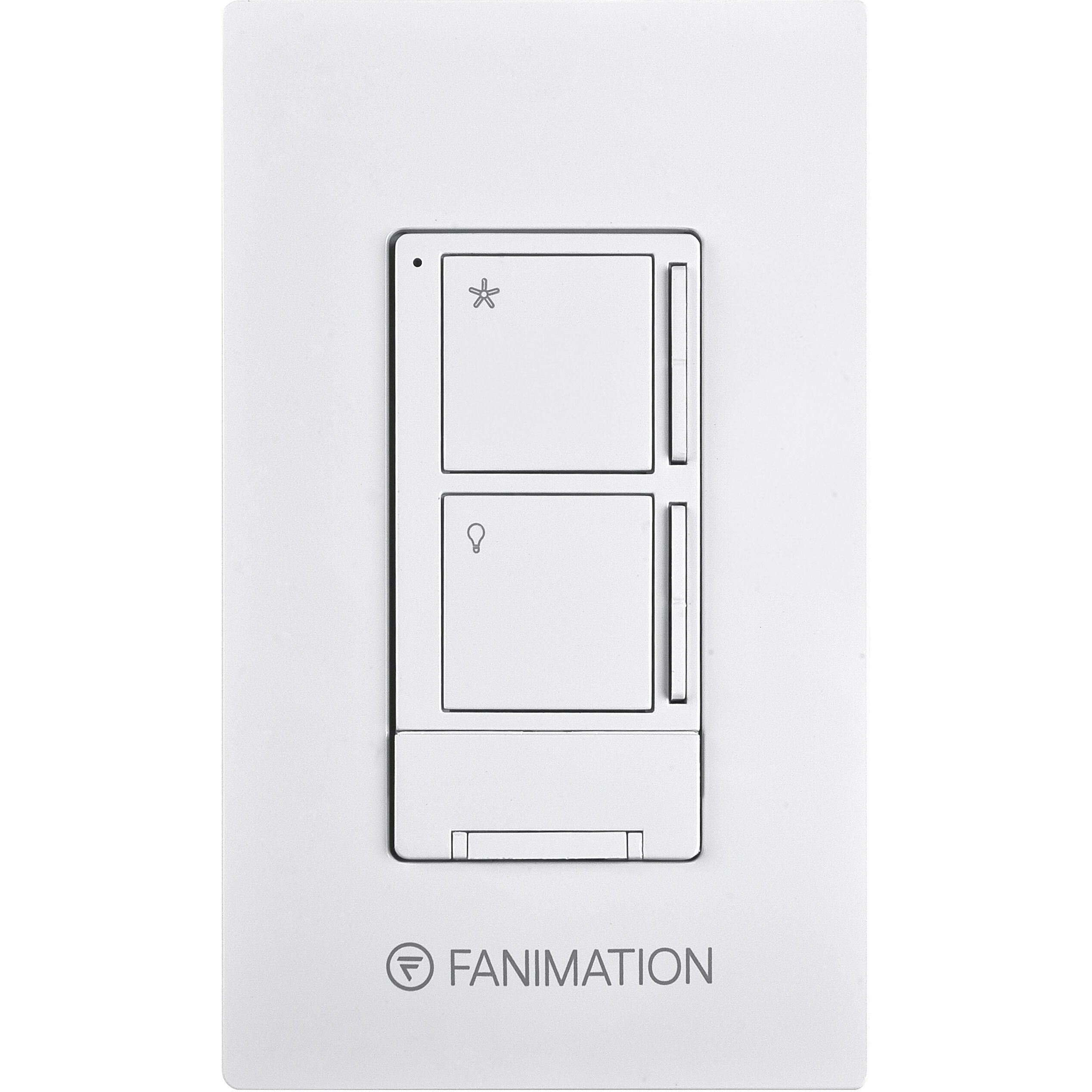 Controls White Fan Wall Control