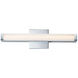 Spec 5CCT LED 18 inch Polished Chrome Bath Vanity Wall Light