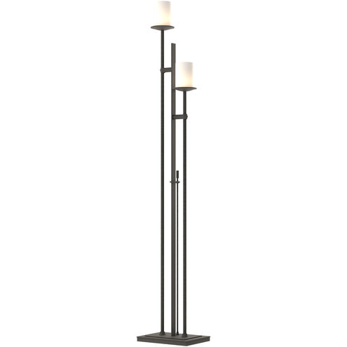 Rook 65.8 inch 100 watt Natural Iron Twin Floor Lamp Portable Light