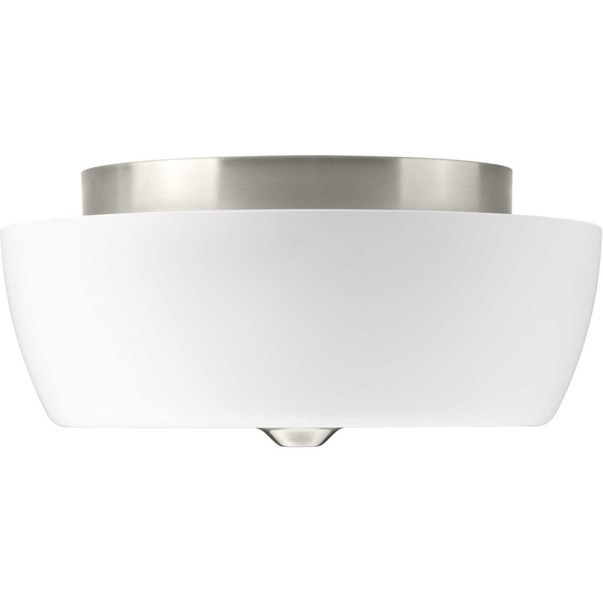 Leap 2 Light 14 inch Brushed Nickel Flush Mount Ceiling Light