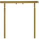 Alchemy 10 Light 48.25 inch Lacquered Brass Indoor Linear Chandelier Ceiling Light