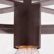 Bryant 1 Light 11.75 inch Oil Rubbed Bronze Semi-Flush Mount Ceiling Light