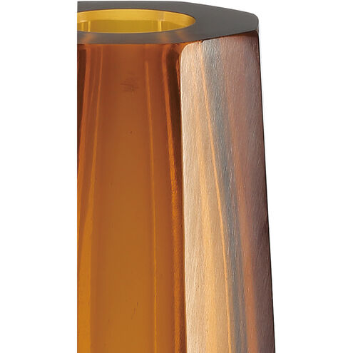 Amber Glass Vase 13.75 + Reviews