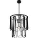 Melody 1 Light 25 inch Flat Black Pendant Ceiling Light