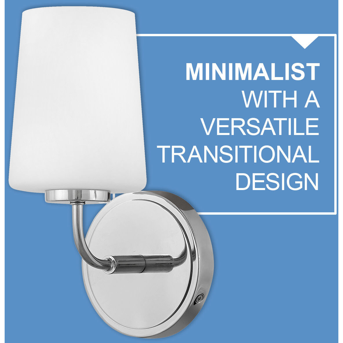 Kline LED 33 inch Chrome Bath Light Wall Light