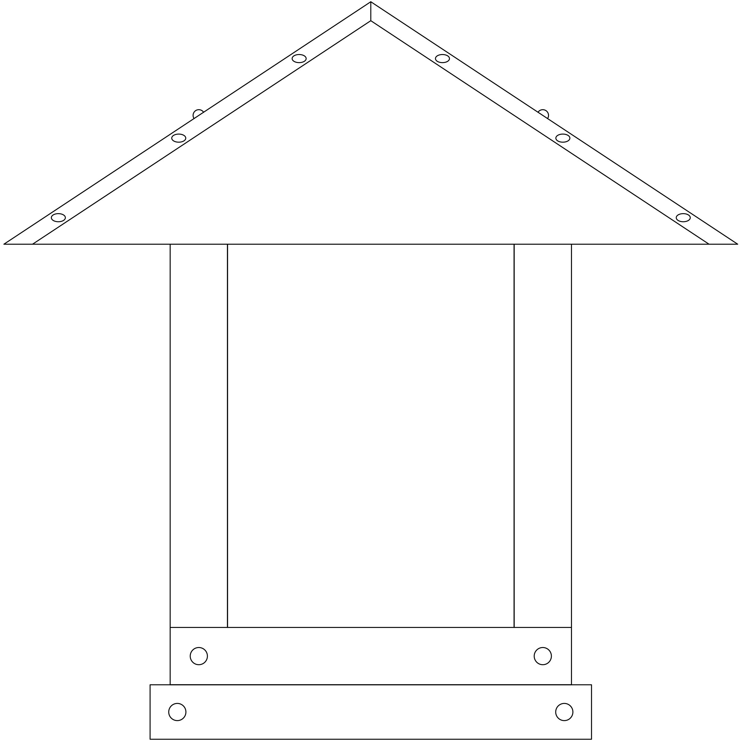 Timber Ridge 1 Light 16 inch Pewter Column Mount in Cream, Deer Filigree