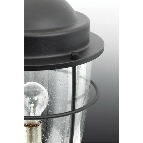 Amherst Ave 1 Light 18 inch Black Outdoor Post lantern