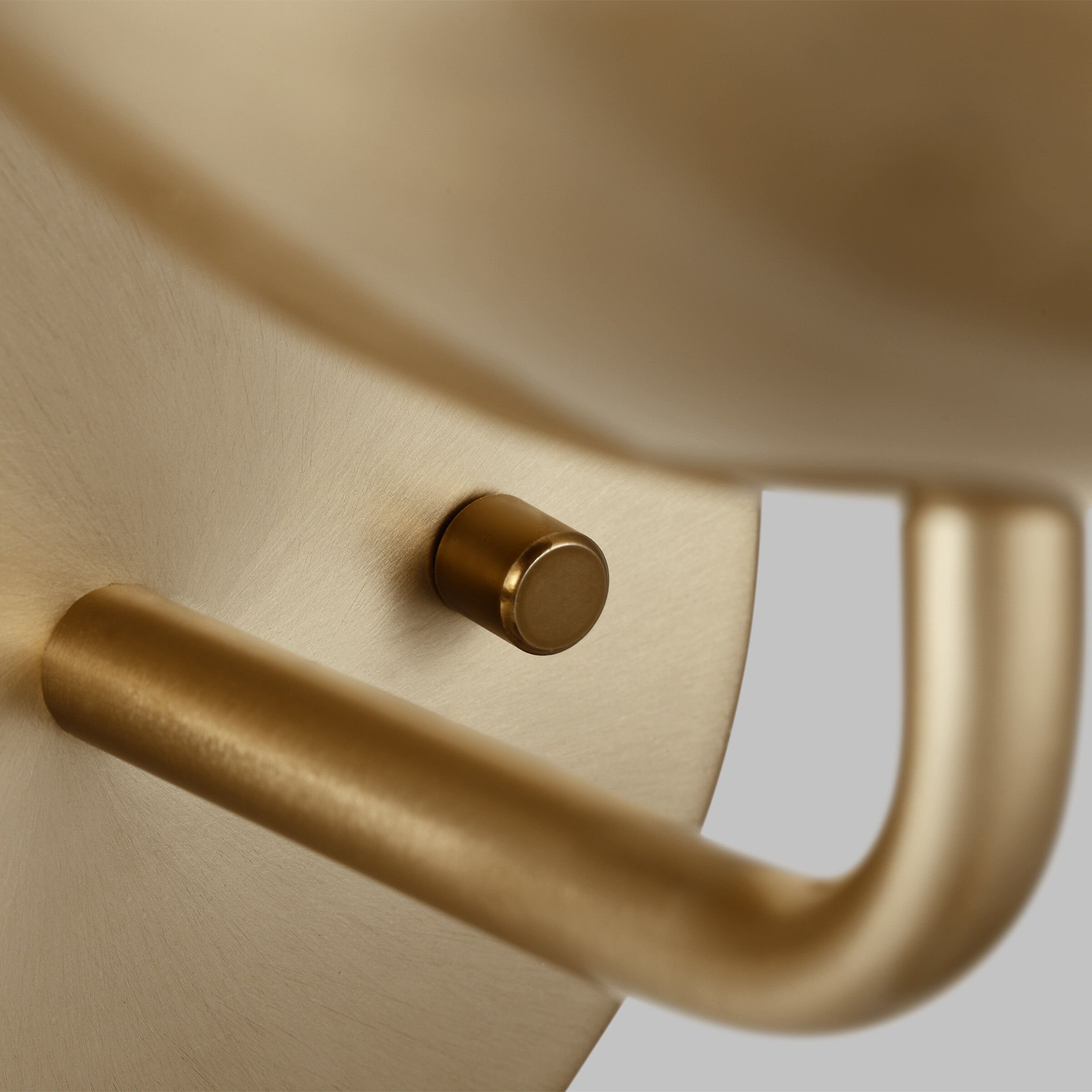 Alvin 1 Light 6.25 inch Satin Brass Bath Vanity Wall Light