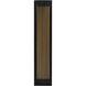 Mick De Giulio Strum LED 21.1 inch Outdoor Black Outdoor Wall Light