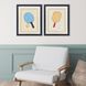 Propac Blue and Green and Yellow and Red Framed Art, Propac