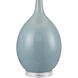 Merrion Strand 31 inch 150 watt Light Blue Table Lamp Portable Light